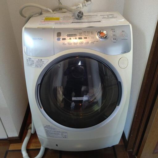 TOSHIBAドラム式洗濯機 6800円