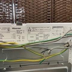 Hisense ハイセンス 洗濯機 HW-E4503 2021年製 4.5kg
