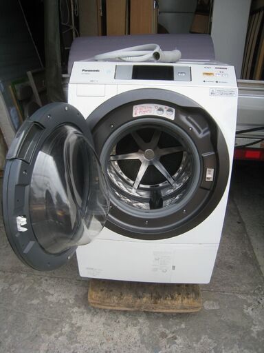 Panasonic NA-VX9600L パナソニック 温水泡洗浄 ドラム式洗濯乾燥機 洗濯10kg、乾燥6kg 左開き 2016年製 中古美品 近く無料配達