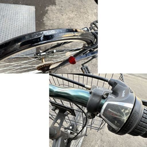 COVENTRY シティーサイクル 27インチ 6段変速 鍵付き ブラック 自転車 ☆ PayPay(ペイペイ)決済可能 ☆ 札幌市 白石区 東札幌 アウトレットモノハウス白石店