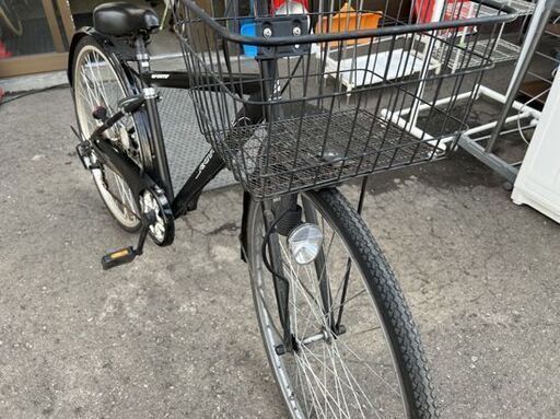 COVENTRY シティーサイクル 27インチ 6段変速 鍵付き ブラック 自転車 ☆ PayPay(ペイペイ)決済可能 ☆ 札幌市 白石区 東札幌 アウトレットモノハウス白石店
