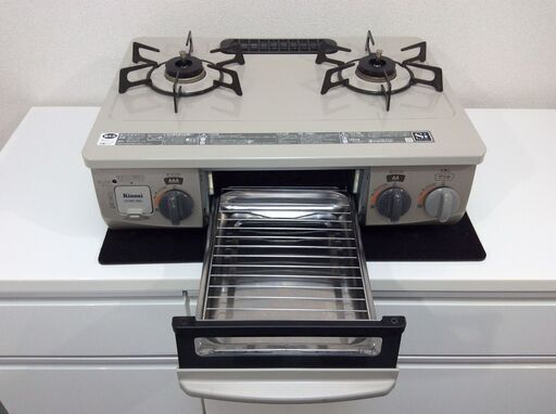 4/2受渡済)YJT3976【RINNAI/リンナイ ガスコンロ 都市ガス】美品 2019