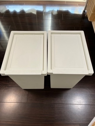 ［受渡者決定］イケア　ゴミ箱　白　2個セット