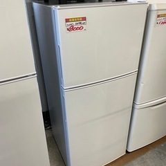 マックスゼン　118L 2ドア冷蔵庫　 2019年