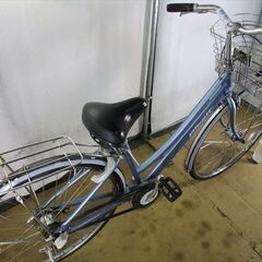B870　限定特価　整備済み★ブリヂストン　アルベルト　ライトブルー★ 中古自転車 【27インチ 】 B870 限定特価 整備済み☆ブリヂストン アルベルト ライトブルー