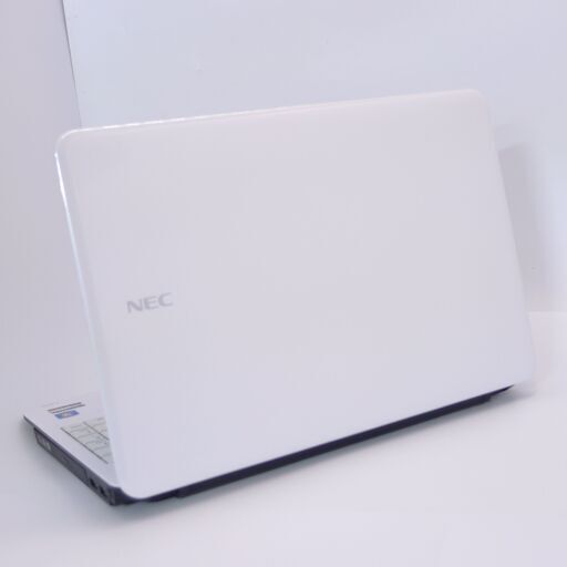 中古動作良品 Wi-Fi有 ノートパソコン NEC PC-LS550BS6W 15.6インチ