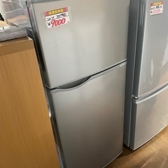 シャープ　118L 2ドア冷蔵庫　 2017年