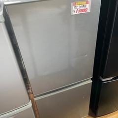 アクア　126L 2ドア冷蔵庫　2018年