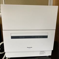 【2020年製】　Panasonic 電気食器洗い乾燥機 食洗機 乾燥機 食器洗い機 卓上型 NP-TAE7-W