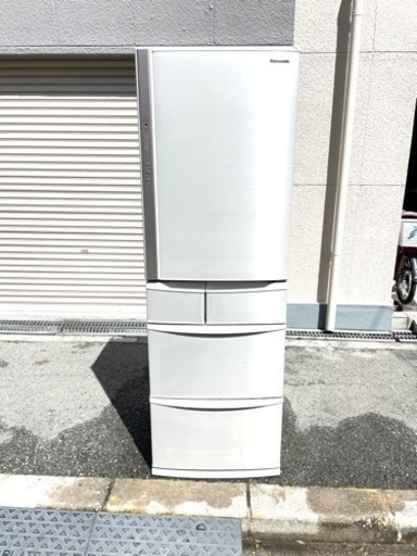 【定価15万円】2018年製Panasonic 5ドア冷蔵庫NR-E413V-N
