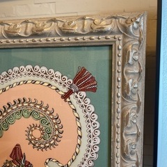 エルメス　カレ90 額装　ほぼ未使用