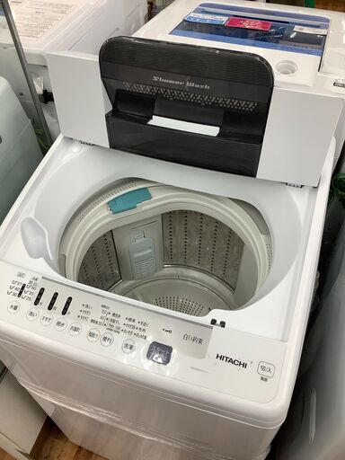 HITACHIの全自動洗濯機『NW-70E-W 2020年製』が入荷しました