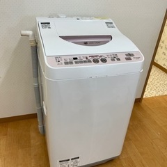 受付終了⭐️SHARP シャープ 洗濯乾燥機 5.5kg ES-...