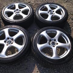 18インチ　タイヤホイール　使用可能　溝あり　４本　アルミホイール　タイヤ　ホイール