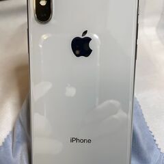 【☆美品☆】iPhone X Silver 64 GB SIMフリー