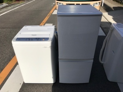 名古屋市郊外配送無料キャンペーン中！　【新生活応援】単身　冷蔵庫洗濯機セット