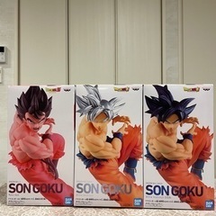 【ネット決済】ドラゴンボール超プライズ　孫悟空3種類コンプリートセット