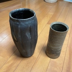 0円❗️ 花瓶　陶器　2種類差し上げます。