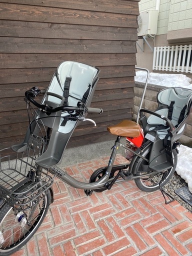 【交渉中】子供乗せ（前後自転車　ブリヂストン　bikke2 非アシスト