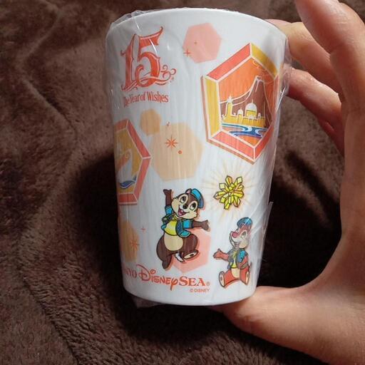 お譲り先決まりました Uccオリジナル東京ディズニーシー15周年デザインコップ ゆみ 福山の食器 コップ グラス の中古あげます 譲ります ジモティーで不用品の処分