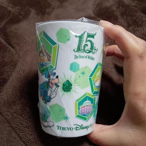 お譲り先決まりました Uccオリジナル東京ディズニーシー15周年デザインコップ ゆみ 福山の食器 コップ グラス の中古あげます 譲ります ジモティーで不用品の処分