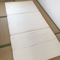 無料 Foldable white mattress - 白いマ...