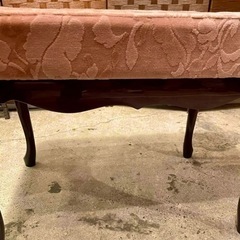 売約済み】 オットマン 足置き フットチェア フットレスト ダイニング