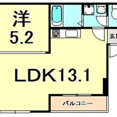 🐶綺麗🐶大家直!!初期費用前家賃のみ!!ゆとりの1LDK!!