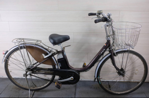 新基準★ヤマハPAS 電動自転車26インチ 6AH❗️3段 LED☆割引可