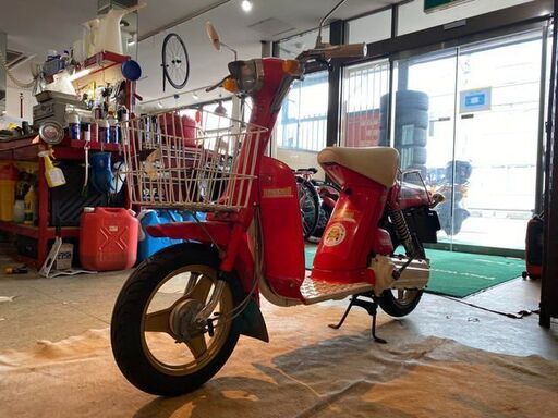 □YAMAHA PASSOL 2E9 ヤマハ パッソル 50cc レッド 実動! 原付 原