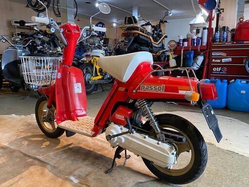 □ 超希少 札ナンバー お宝 YAMAHA PASSOL 初期型 2E9 ヤマハ パッソル