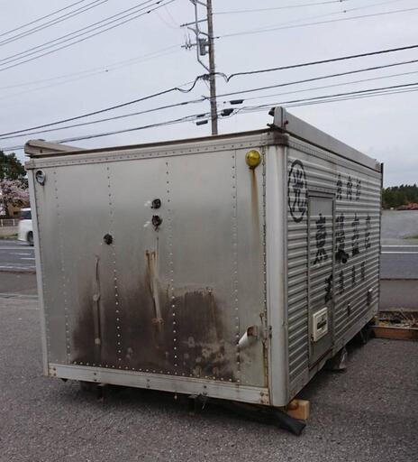 香取市山之辺】No.T-7 天井スライド コンテナ 長さ約324cm×幅173cm×高