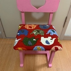 値下げ！！子供用手作りの椅子
