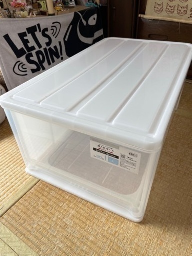 受け渡し相手決まりました ニトリ押入れケースlサイズ でぃーさん 行徳の収納家具 収納ケース の中古あげます 譲ります ジモティーで不用品の処分