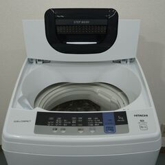 （9/4受渡済）YJT2390【HITACHI/日立 5.0kg洗濯機】美品 2018年製 NW-50C 家電 洗濯