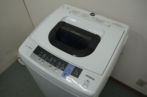 （9/4受渡済）YJT2390【HITACHI/日立 5.0kg洗濯機】美品 2018年製 NW-50C 家電 洗濯