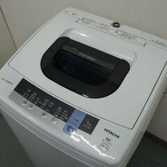 （9/4受渡済）YJT2390【HITACHI/日立 5.0kg洗濯機】美品 2018年製 NW-50C 家電 洗濯