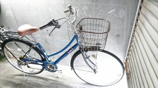 自転車中古 Dolce 外装6段変速 オートライト カゴリアキャリア付き 鍵 ...