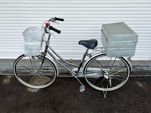 婦人用自転車 お引き取り限定 婦人用自転車 24インチ 前後バスケット付き