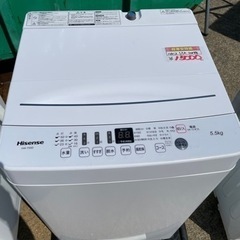 ハイセンス 全自動洗濯機 2019年製