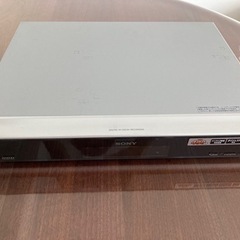SONY DVDレコーダー　RDZ-D800 ジャンク品
