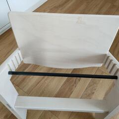 【美品】ストッケトリップトラップ ホワイトウォッシュ ストッケ(STOKKE)｜トリップトラップ｜ ホワイトウォッシュ｜ブリベビ通販