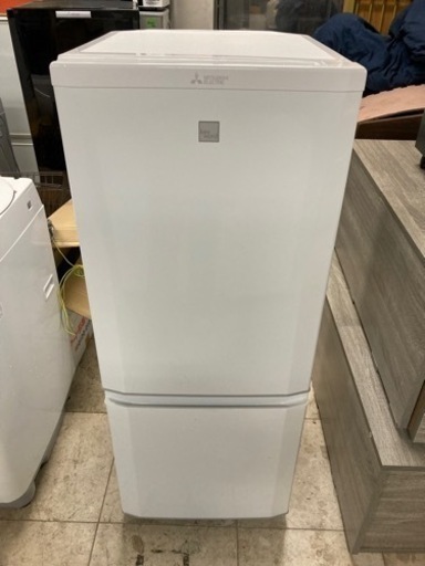 【2020年製】MITSUBISHI 冷蔵庫 MR-P 15EE-KW1型
