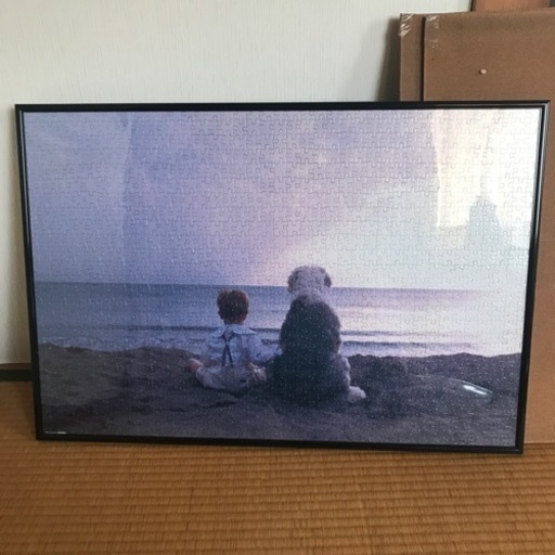 お洒落なパズル完成品 額縁付き 4 3の10 30までのお渡し Marupon 宮之阪のインテリア雑貨 小物の中古あげます 譲ります ジモティーで不用品の処分