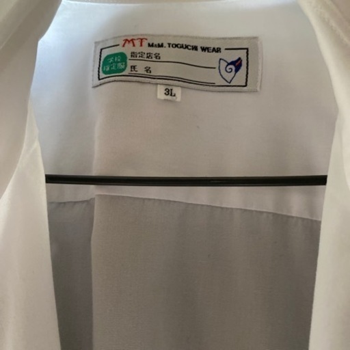 前原高校男子制服、ブレザー、3Lシャツ一枚 前原高校男子制服、ブレザー、3Lシャツ一枚