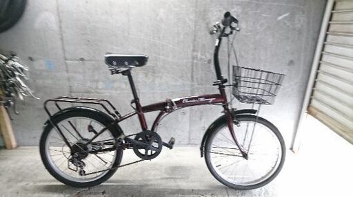折りたたみ自転車 折りたたみ自転車中古 クラシックミムゴ 外装6段変速 