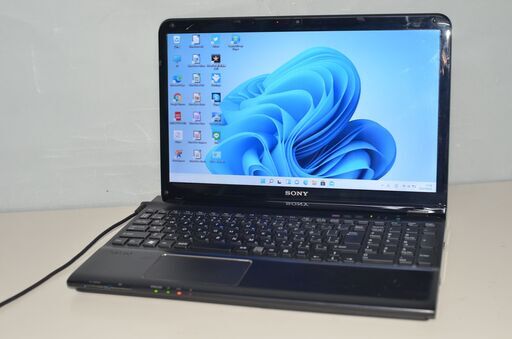 中古良品 最新Windows11+office 新品爆速SSD500GB SONY SVE15119JB core i7/メモリ8GB/15.5インチ/ブルーレイ/無線/テンキー/便利なソフト