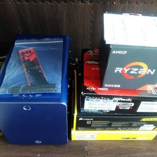 自作PC itx 小型 Ryzen5 2600 GTX1060 Win10