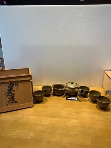 真山作 急須 湯呑みセット