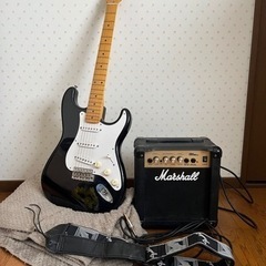 Fender Japan ST57-66US Black セット
